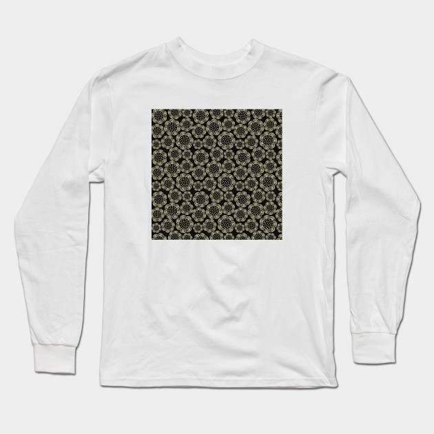 Black Floral Pattern